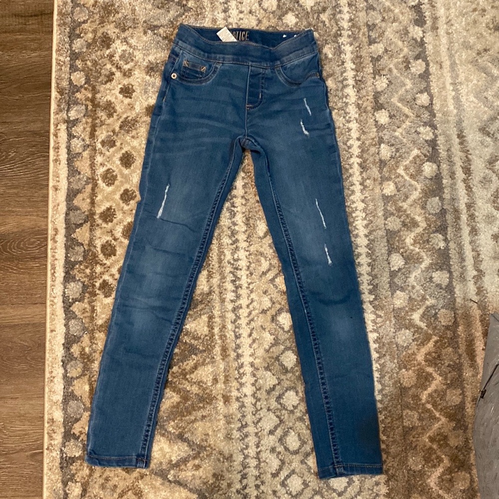 Girls Justice jeggings. Size 8 Slim